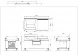 Commercial type Double Chamber Vacuum Sealing Machine