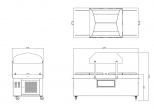 Efficient Twin Chamber Vacuum Packaging Machine with Heat Sealing Bars