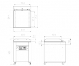 Floor Type Single Chamber Vacuum Seaer