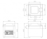 TableTop food Vacuum sealing Machine