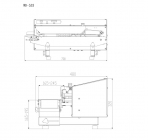 Horizontal Tabletop Continuous Band Sealing machine